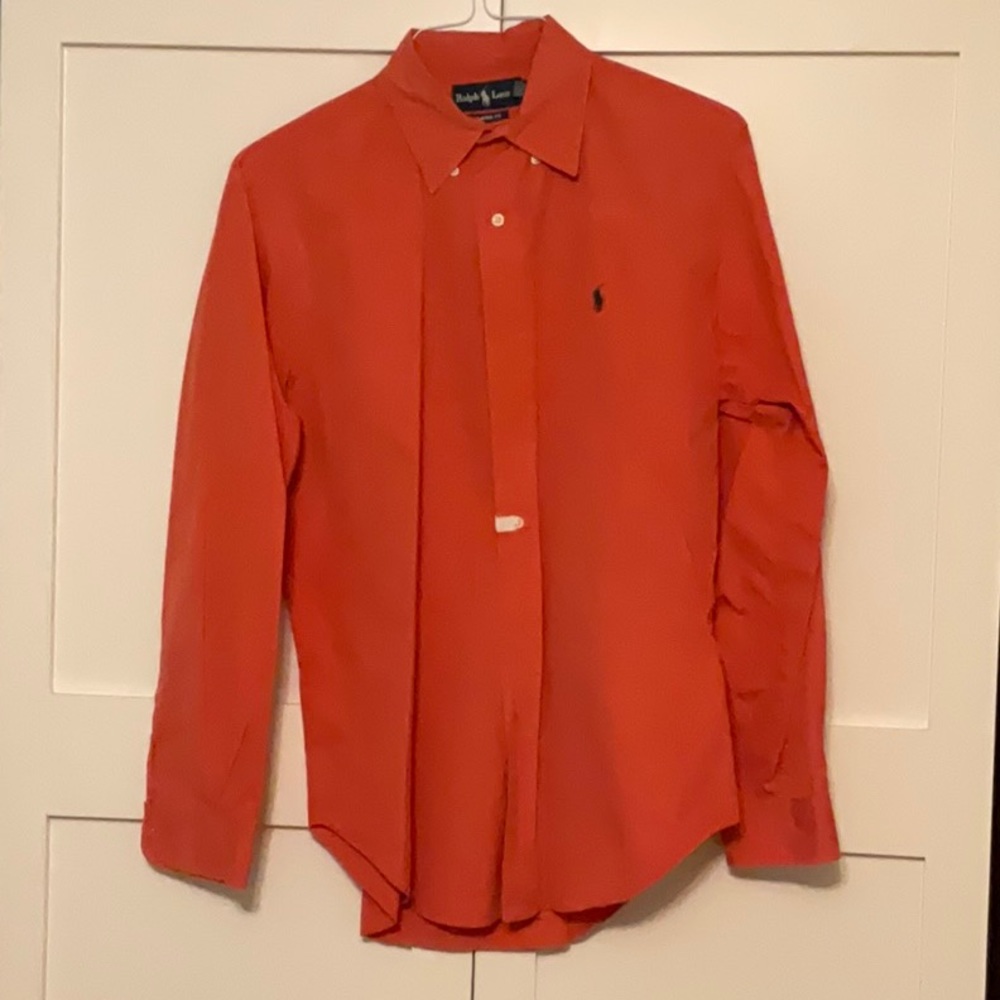 Ralph Lauren Mens classic fit oxford dress shirt